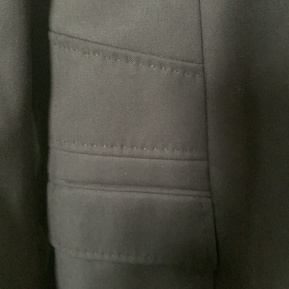 BNWOT ANNE KLEIN Black Blazer, two front pockets, with stitching details. - Picture 7 of 12